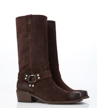 Carica l&#39;immagine nel visualizzatore di Gallery, Biker boots moro
