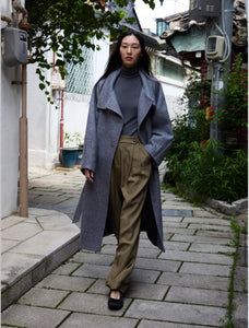 Grey coat