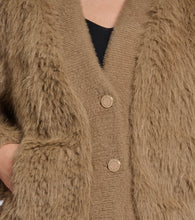 Carica l&#39;immagine nel visualizzatore di Gallery, Eco furry Cardigan
