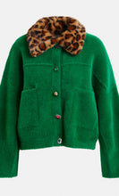 Carica l&#39;immagine nel visualizzatore di Gallery, Green &amp;leo cardigan
