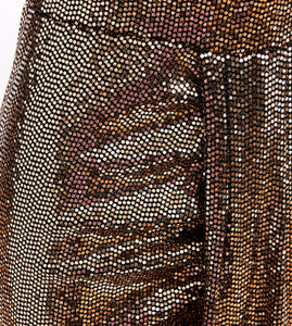 Gold dress